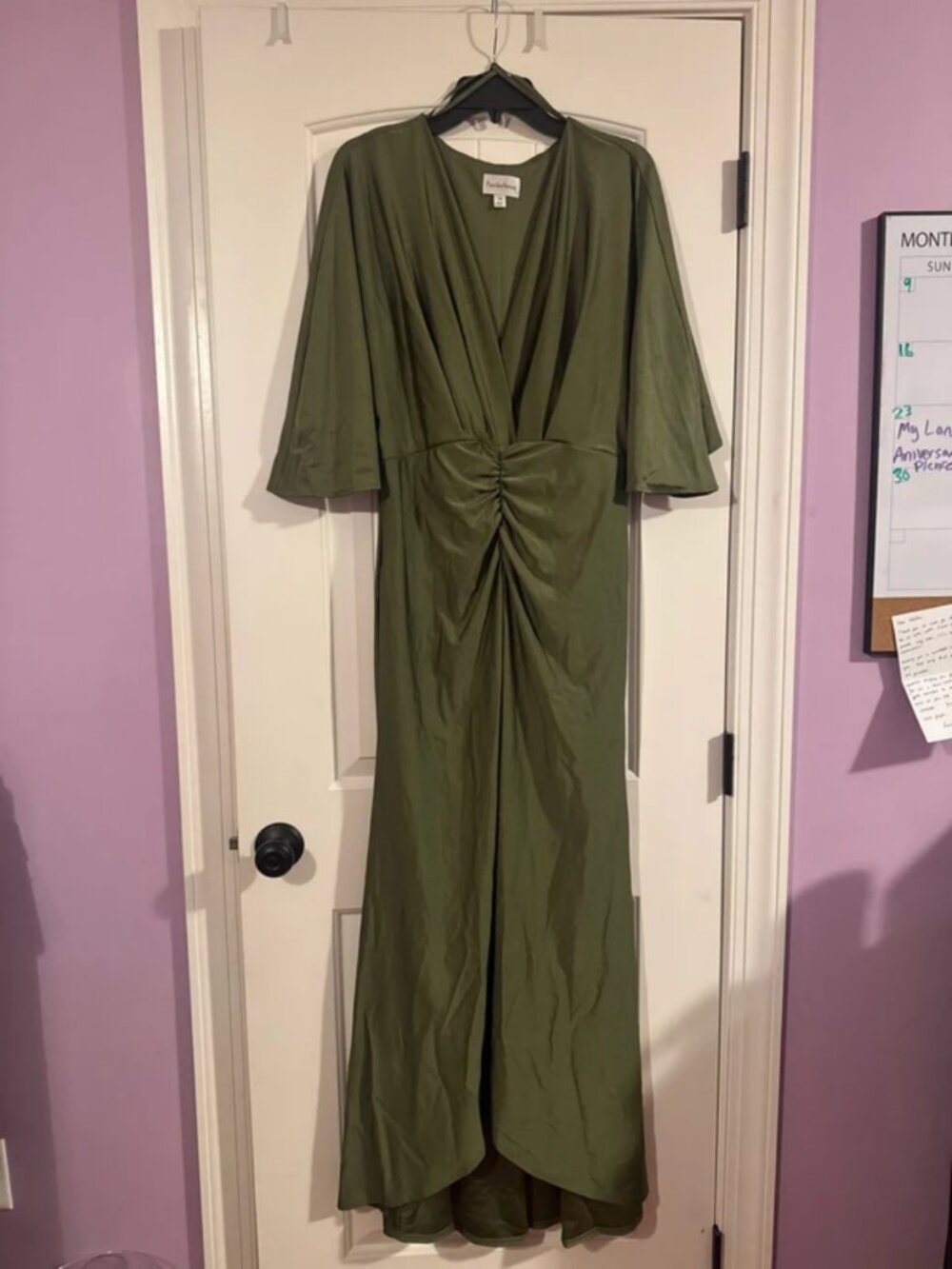 Olive Long Formal Dress
